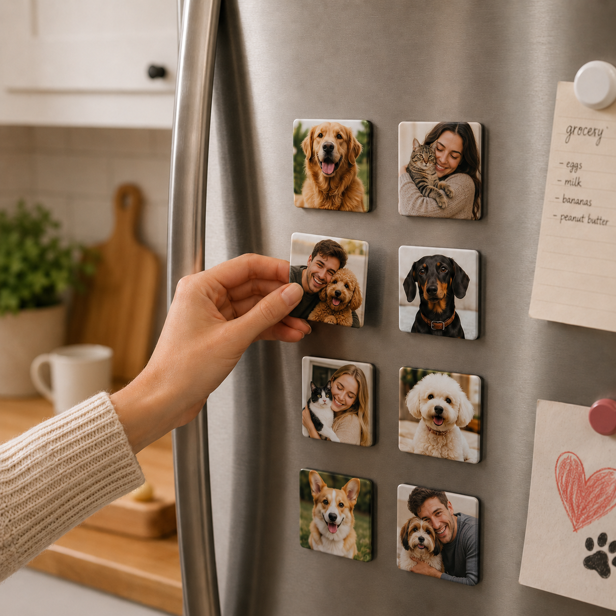 PetMems™ — Pet Photo Magnets